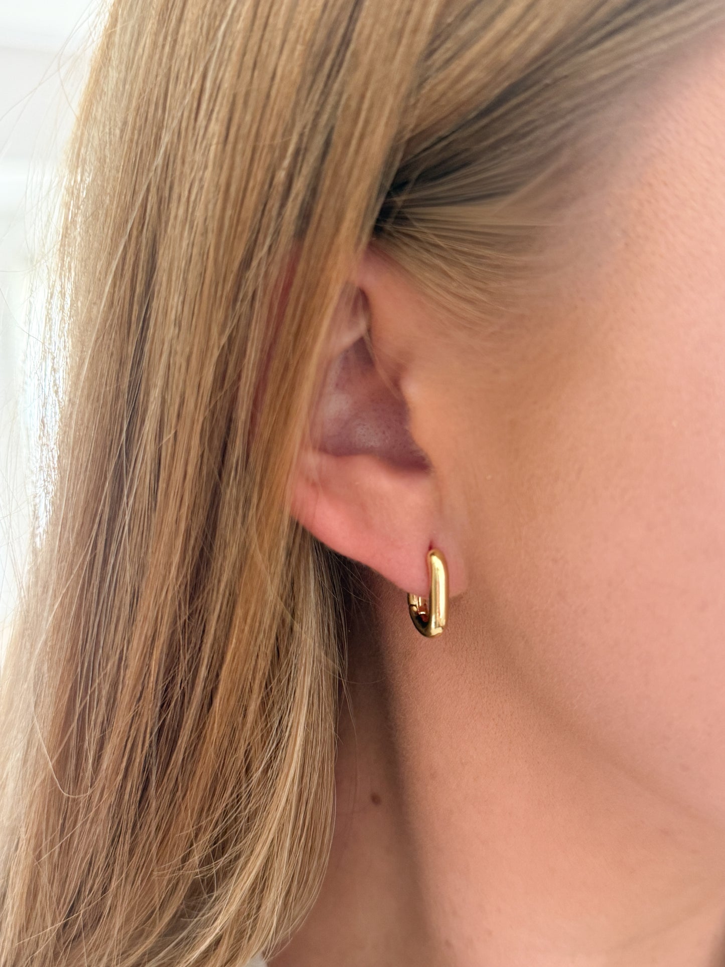 Thick Elongated Hoop