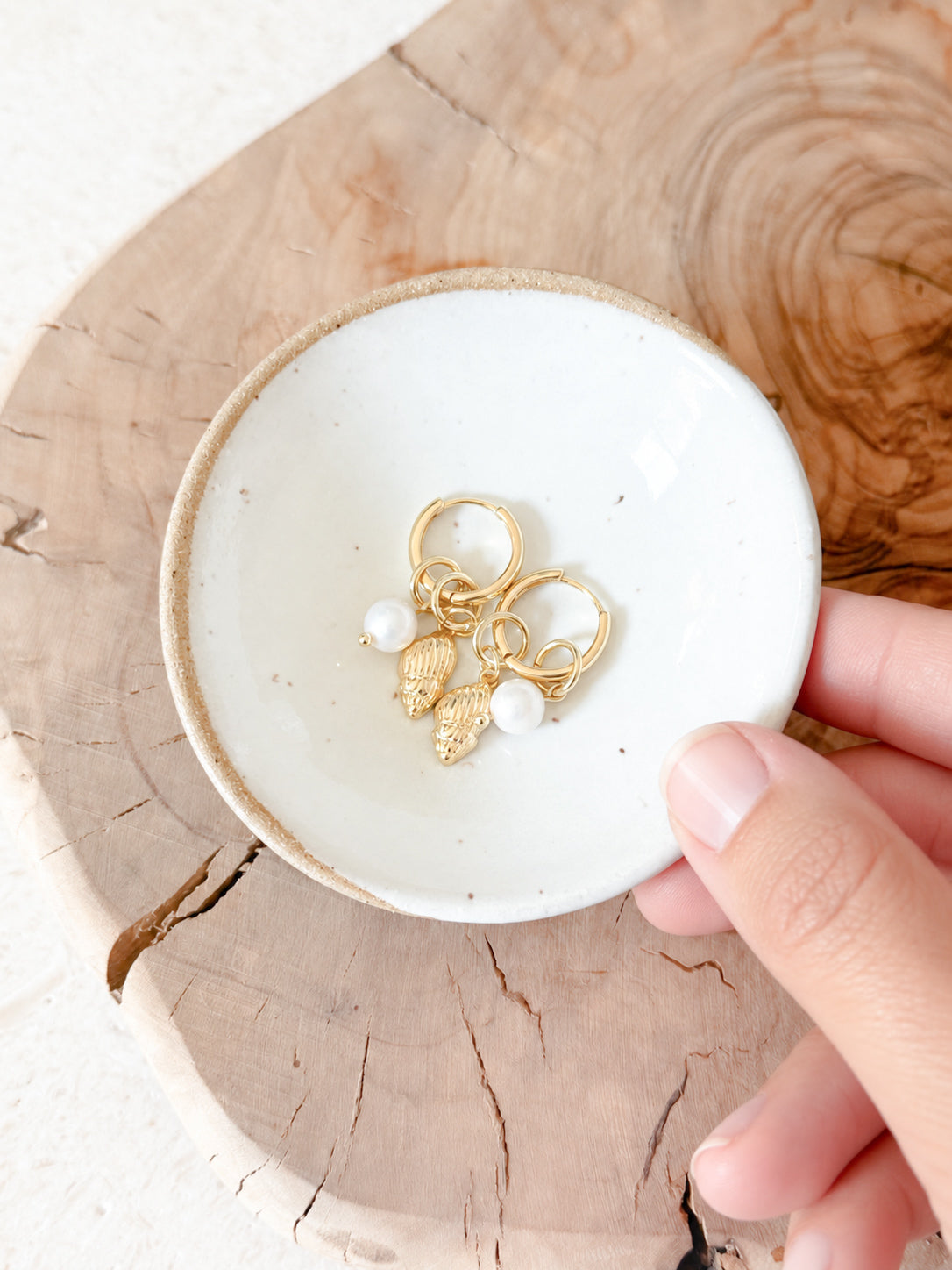 Handcrafted Pottery Trinket Dishes
