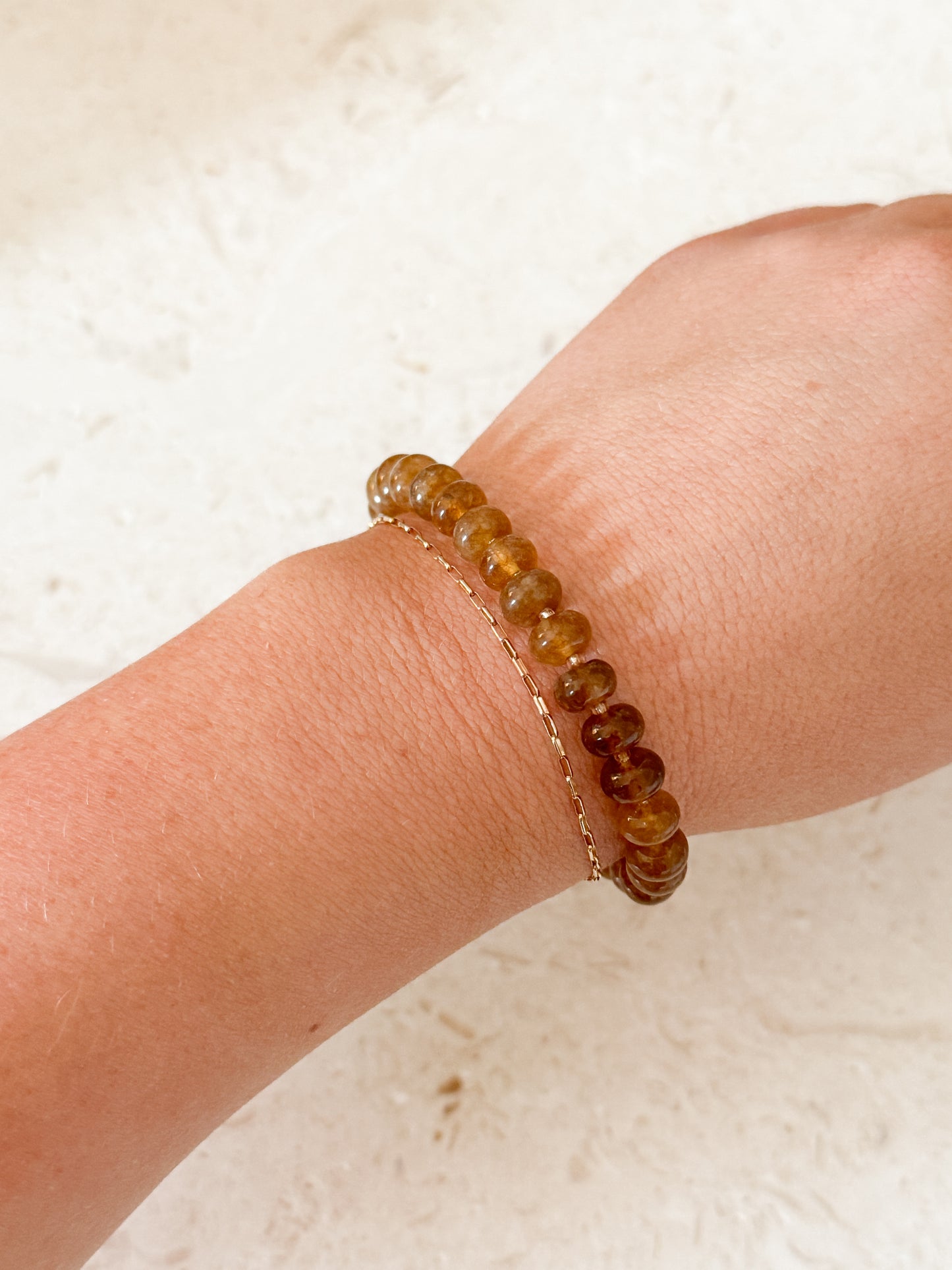 Brown Agate Bracelet