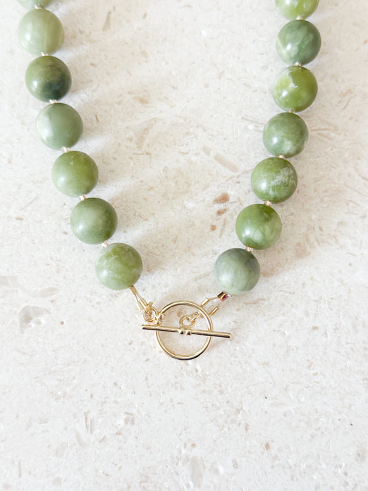 Chinese Jade Necklace