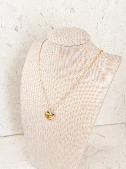 Monstera Necklace