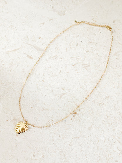 Monstera Necklace