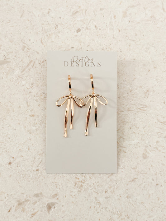 Golden Draped Bows