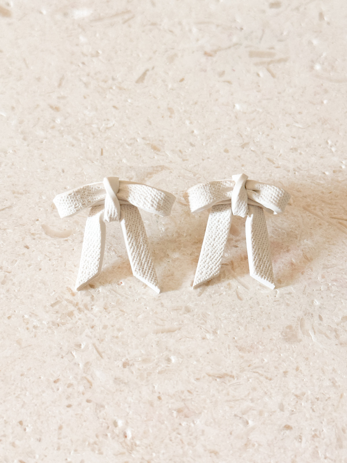 Draped Bow Studs