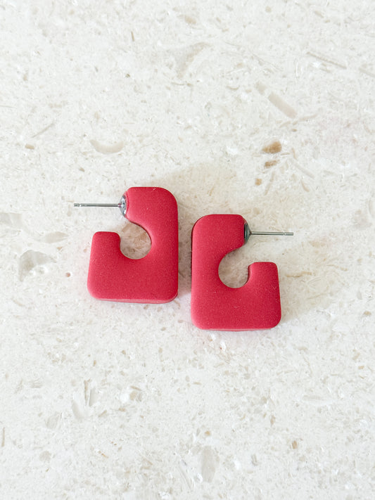 Ayla Hoops - Red