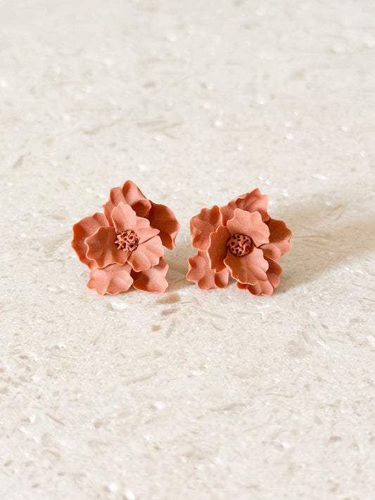 Fall Floral Studs