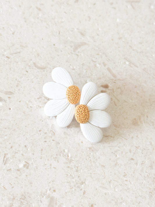 Half Daisy Studs