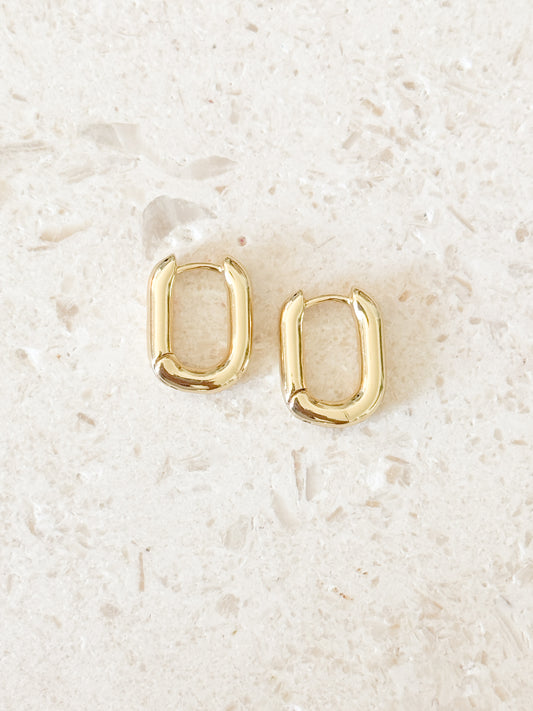 Thick Elongated Hoop
