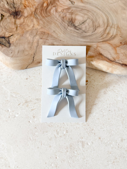 Dainty Bow Studs