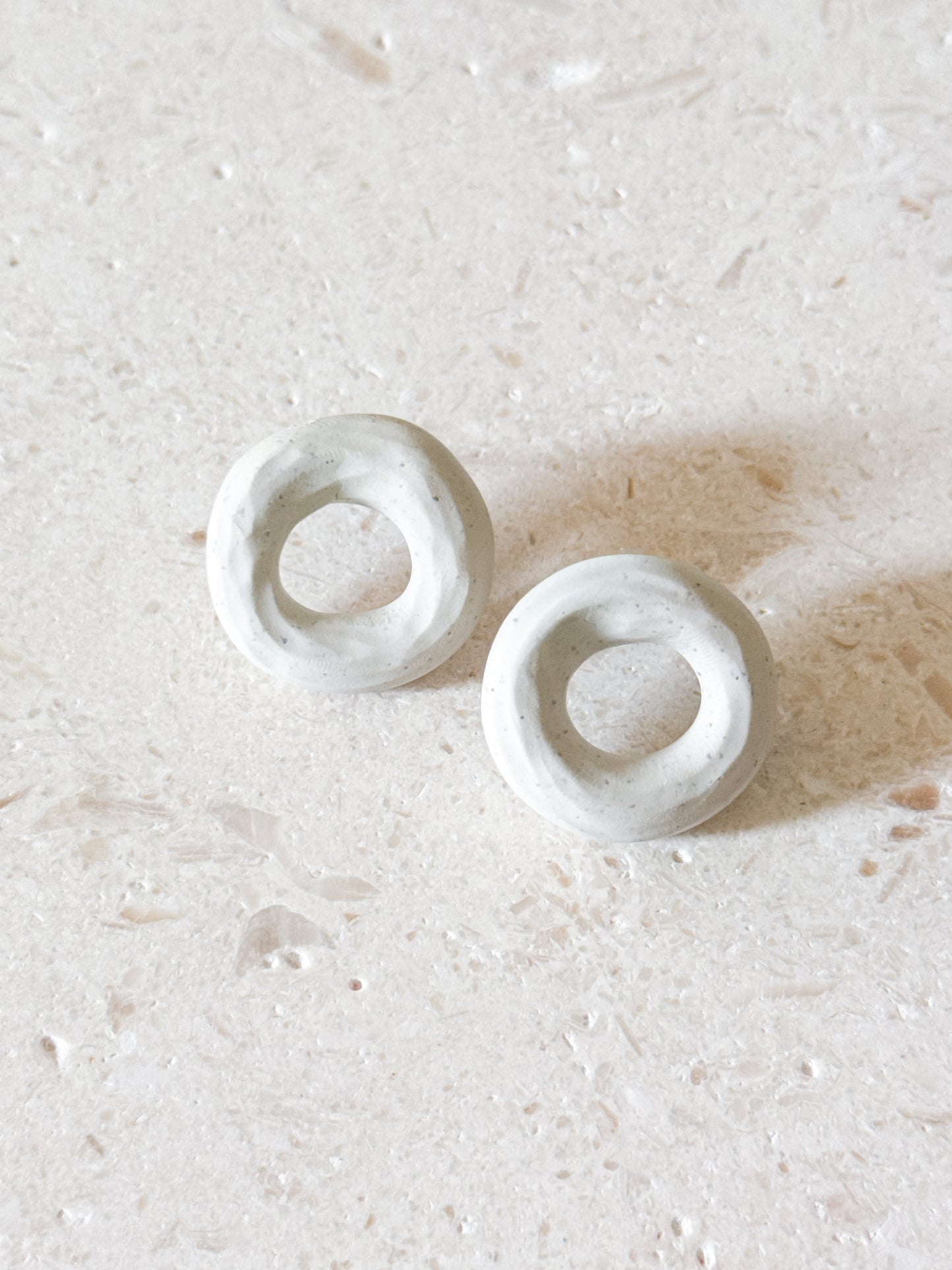 Sculpted Ring Studs