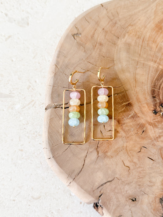 The Saige Dangles - Spring Gemstones