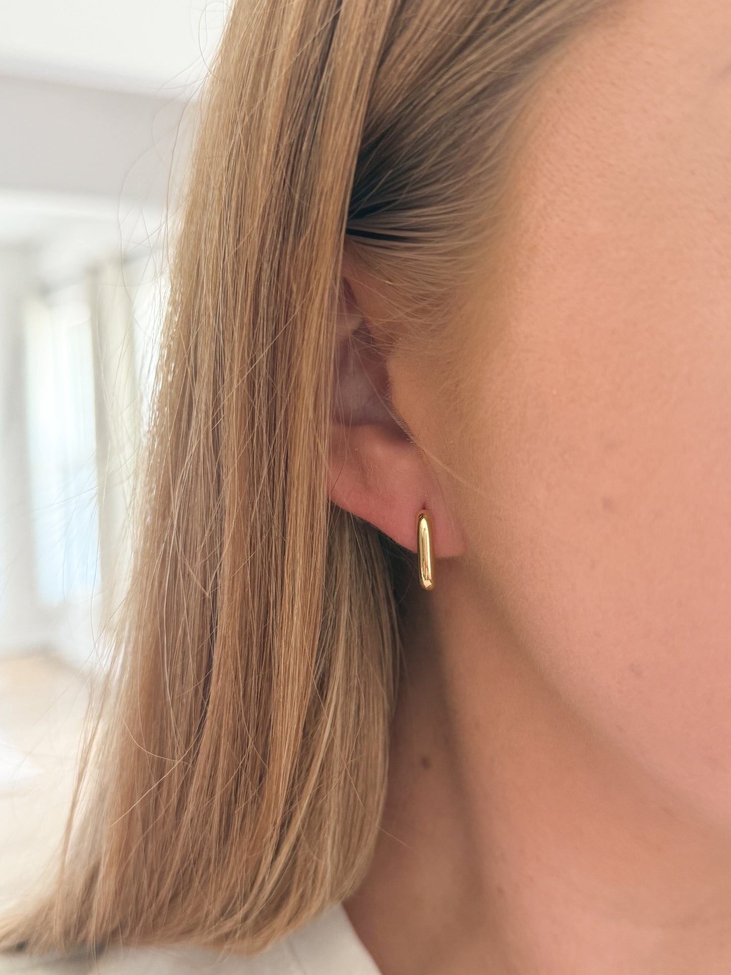 Thick Elongated Hoop