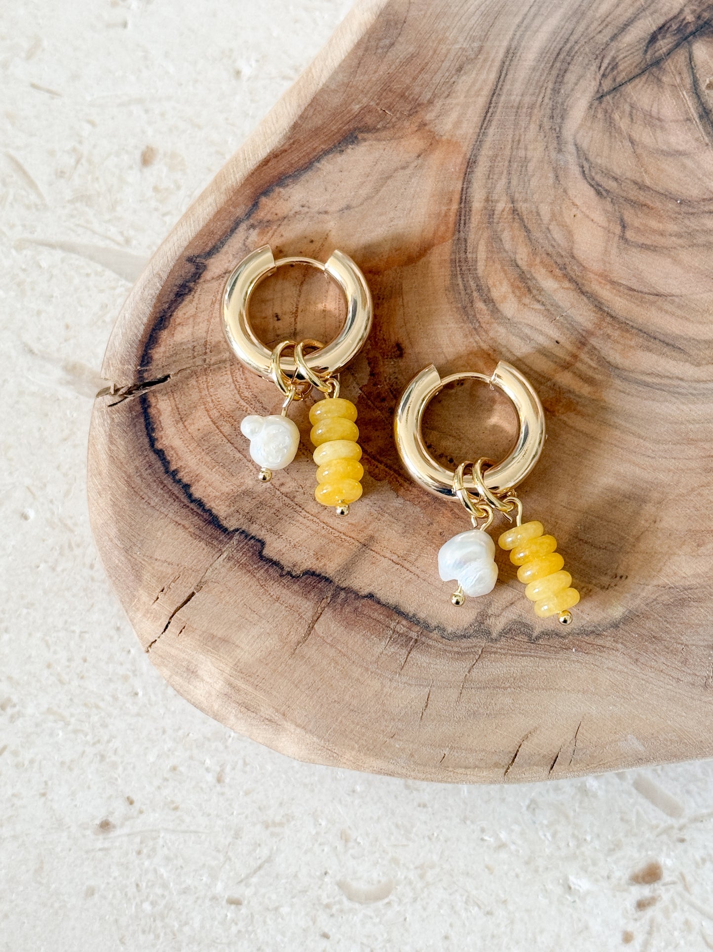 Organic Pearl Charms
