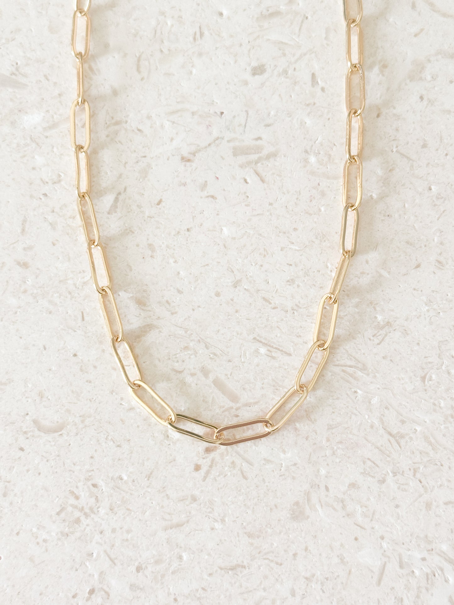 Paperclip Chain Necklace