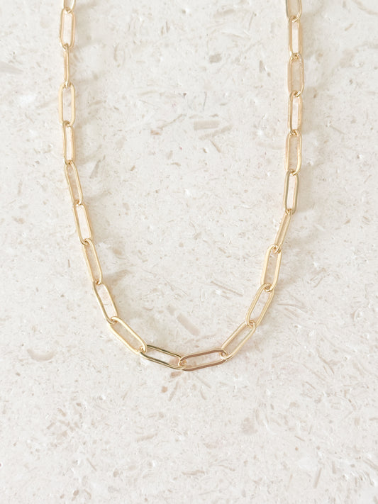 Paperclip Chain Necklace