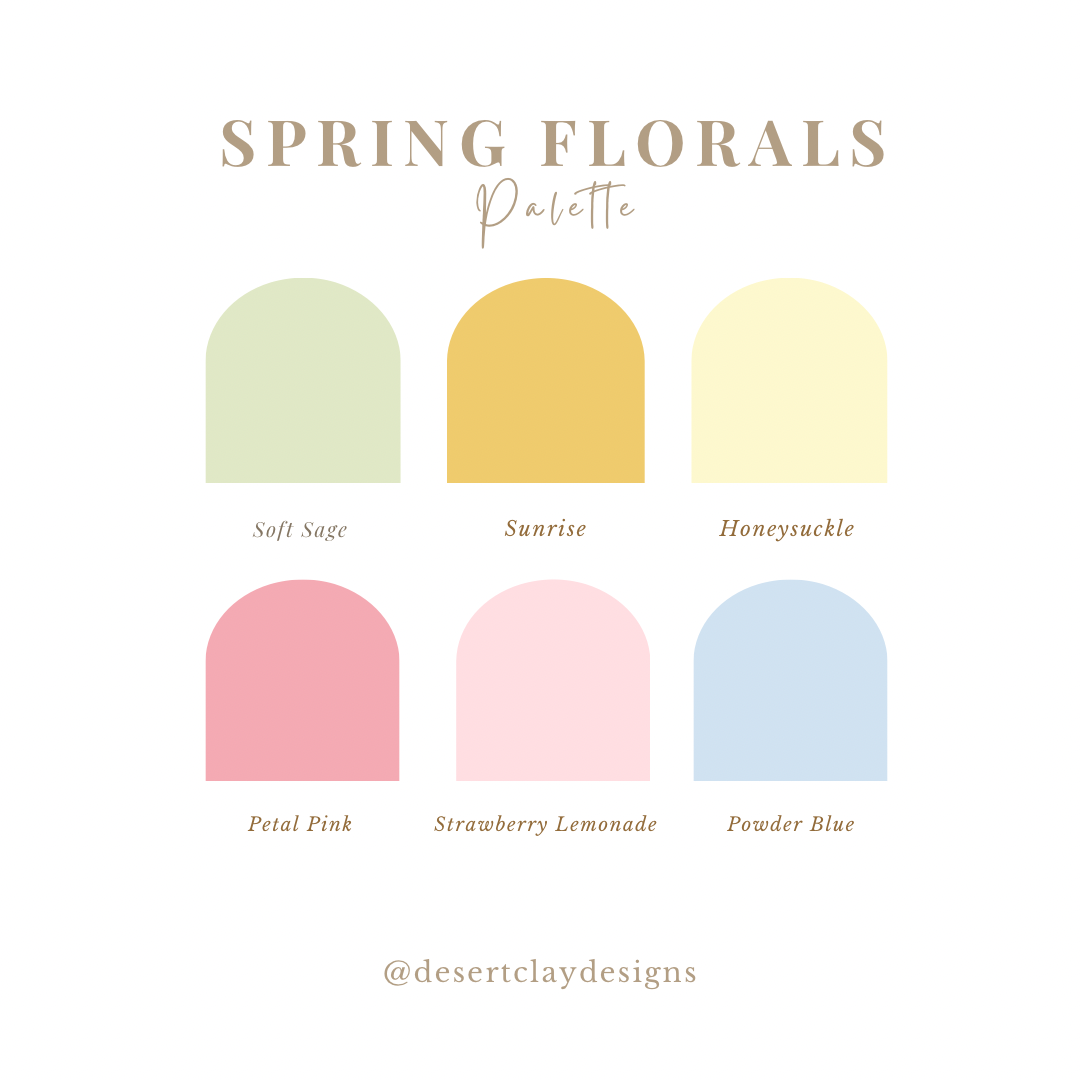 Spring Florals Palette