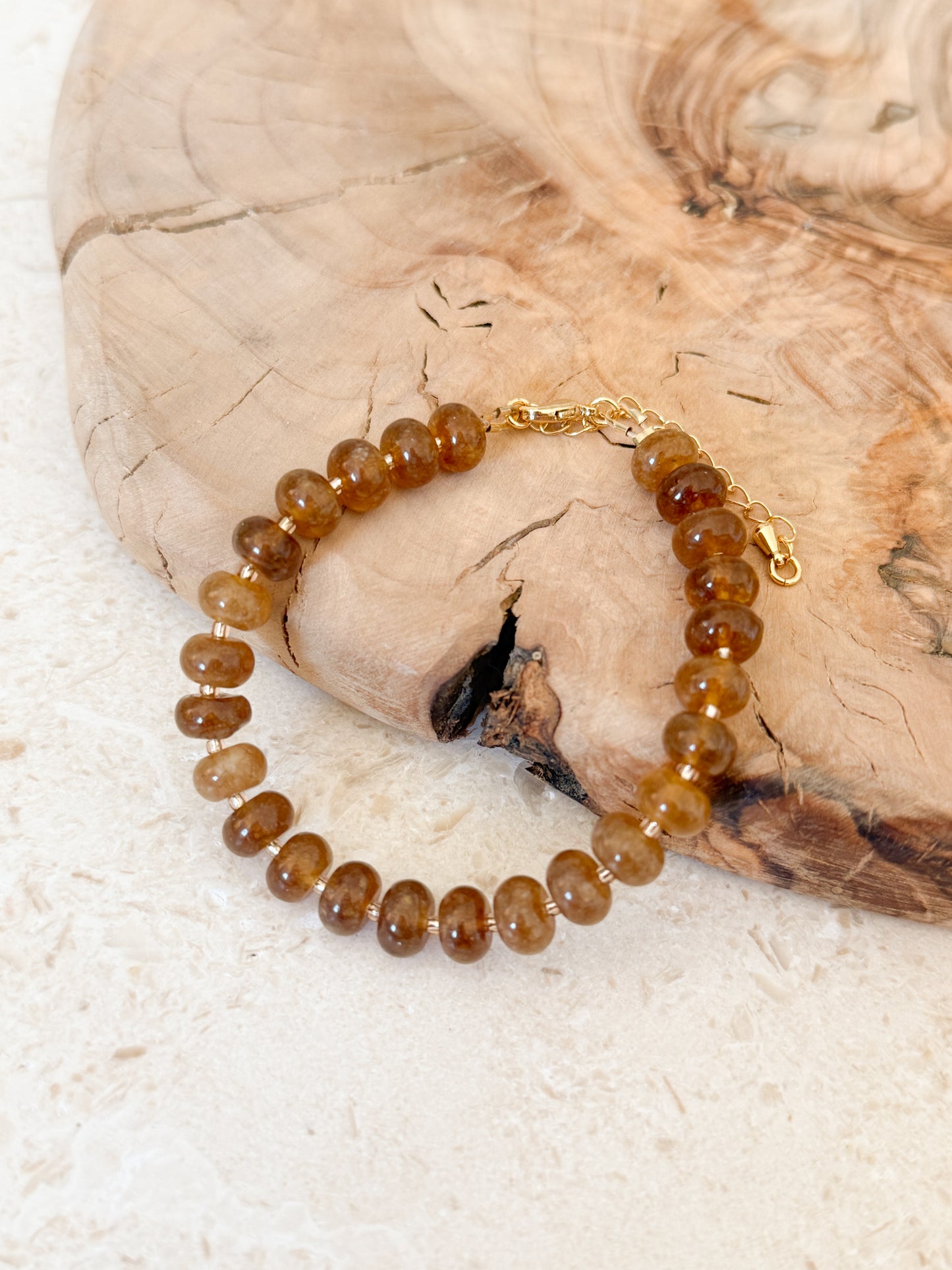 Brown Agate Bracelet