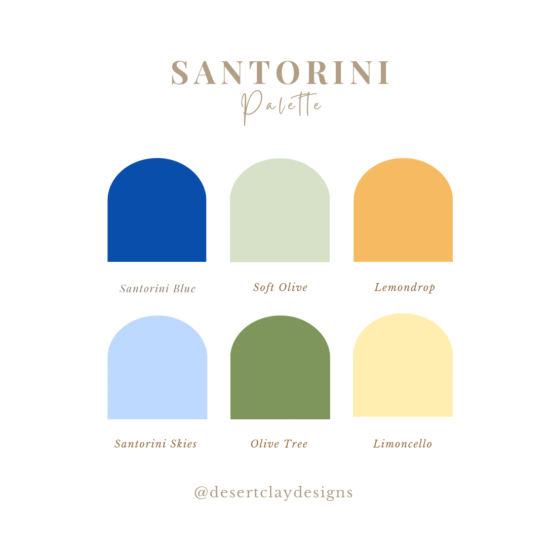 Santorini Palette