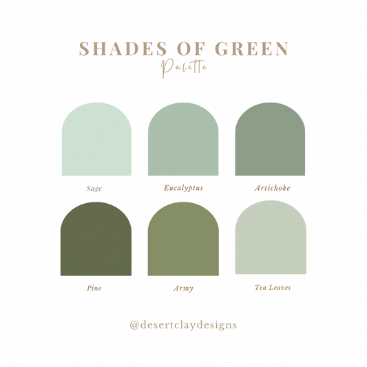 Shades of Green Palette